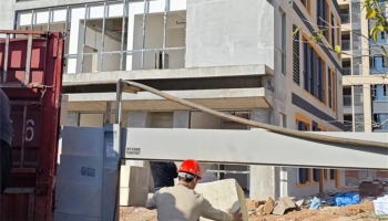 项目动态更新——中梁工地进场