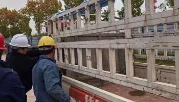 项目动态更新——精益求精 湘潭工地样品安装