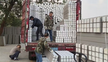 项目动态更新——湖北江畔澜庭发货