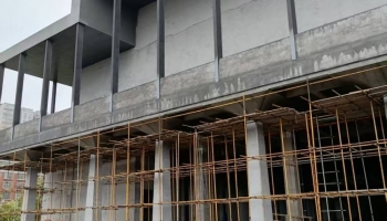 衡阳项目动态更新——永州市第四中学体育馆建设项目完工